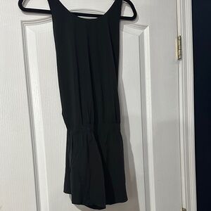 Athleta Black shorts Sleeveless Jumpsuit. Size M